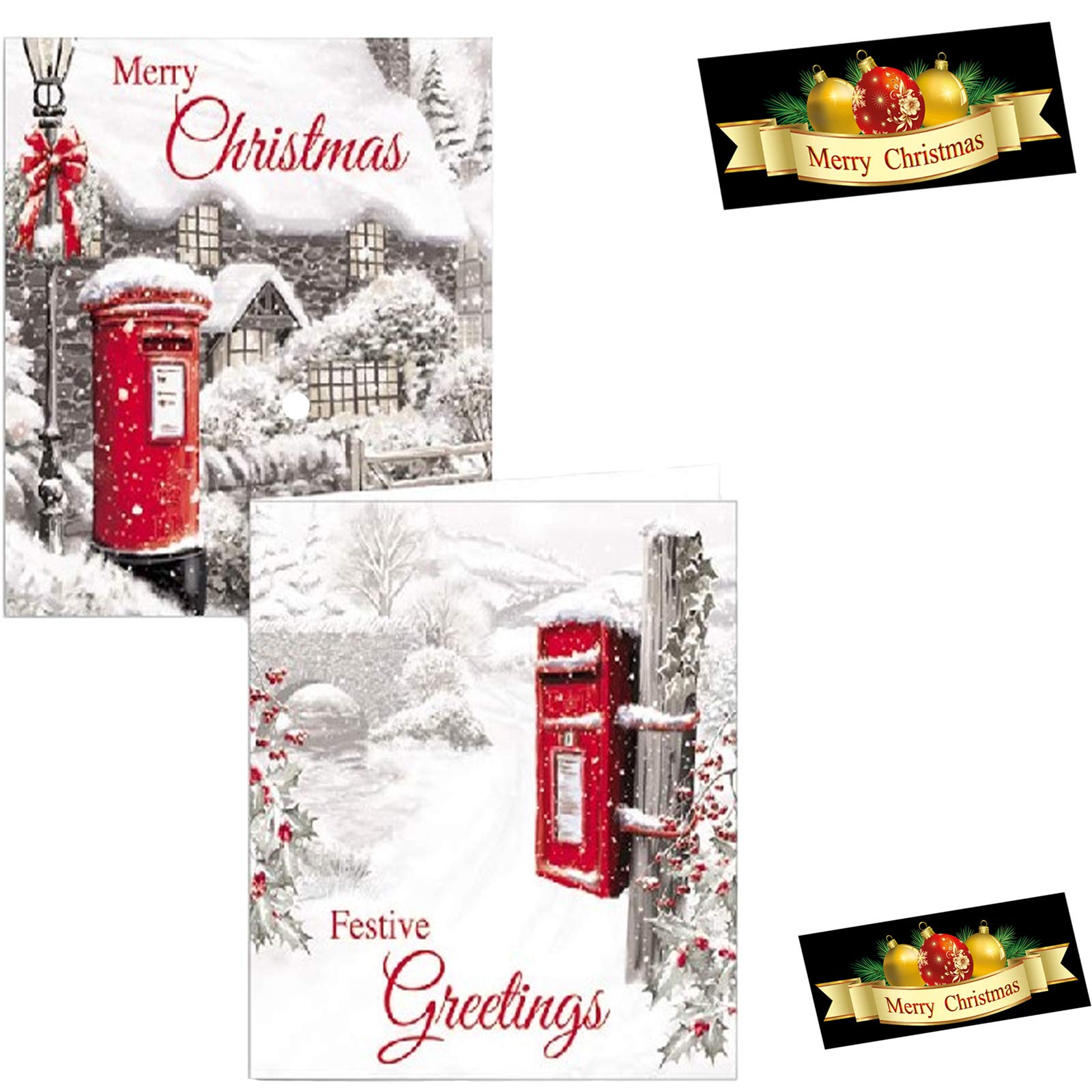 10*Cute Christmas Cards with Envelope for School Teacher, Kids Winter Religious(XAJGC808)