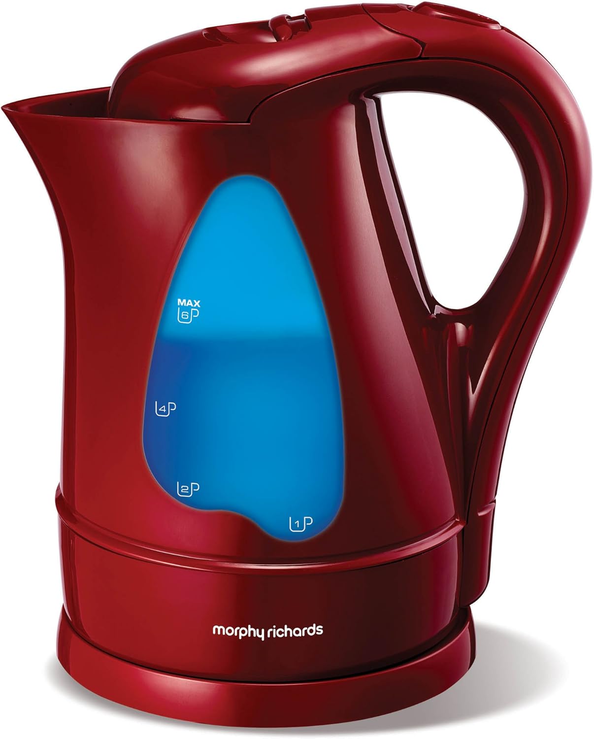 Morphy Richards Opera 43636 Jug Kettle with Whistle, Red Amazon.co.uk