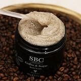 SBC Coffee Sugar Body Scrub 500g Exfoliating Nourishing Softening Smoothing view 5