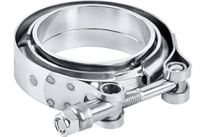 EVIL ENERGY 3.5 Inch V Band Clamp with Flange Male Female Stainless Steel