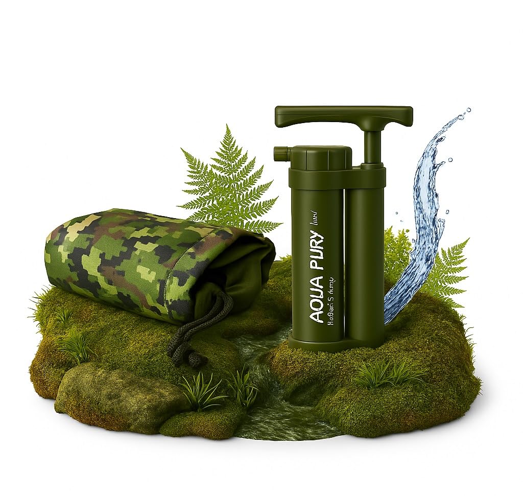 Liebdy Aqua Pury Mini our smallest water-filter purifier for outdoor, survival and crisis prevention purpose