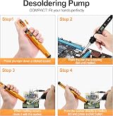 Beizkna 80W Soldering Iron Kit LCD Temp 180-520°C 13 in 1 Soldering Tool view 7