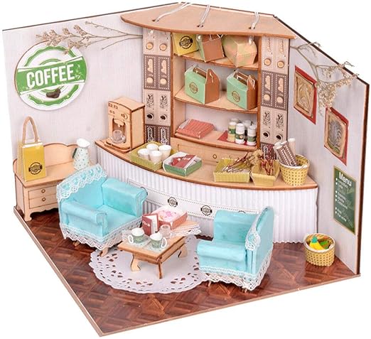 castillo de madera para muñecas