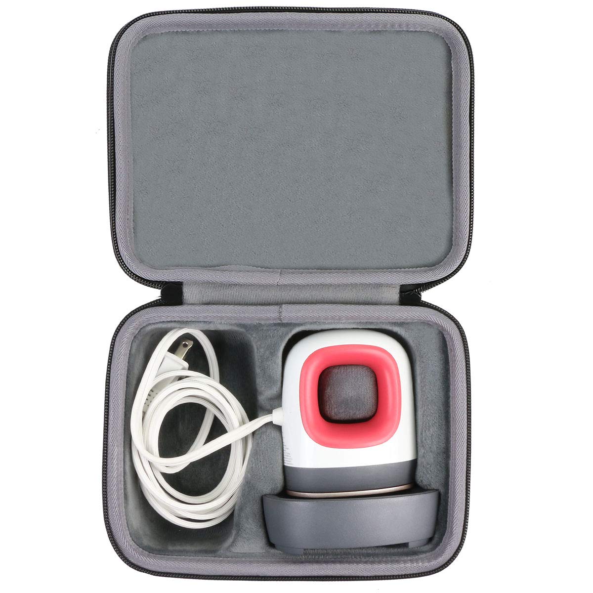 co2CREA Storage Carry Travel Hard Case for Cricut EasyPress Mini Heat Press Iron and Charging Base Accessories, NETO(Black Case Only, Not Include Iron)