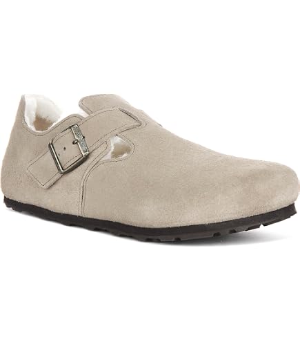 Amazon.com | Birkenstock 16654136 London Black Oiled LTR 36 | Shoes