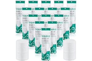 Maxcheck 1500 Pcs Cotton Rounds Bulk Exfoliating Rounds for Face Makeup Remover Cotton Facial Pads for Face Makeup Removal Toner Pads