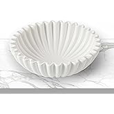 Ardicema Large Ceramic Decorative Bowl -White Decorative Bowls for Home Decor-Perfect for Entry Way Table, Fruit Bowl, Key Bowl