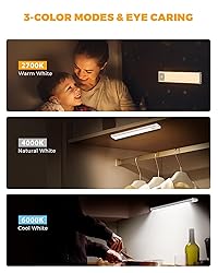 ASOKO Under Cabinet Lights Motion Sensor Light