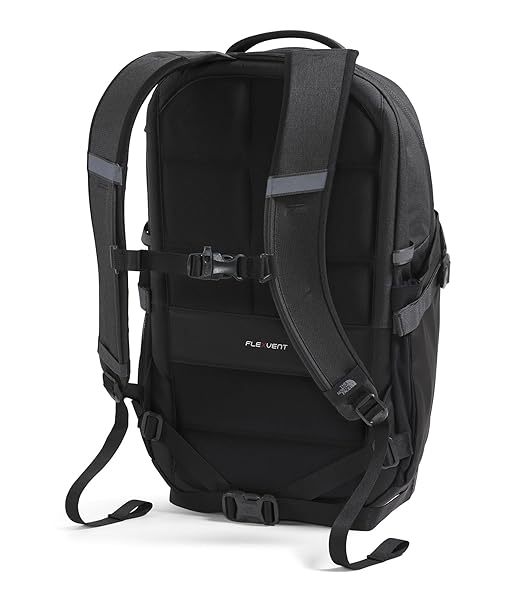 THE NORTH FACE RECON EVERYDAY LAPTOP BACKPACK – DAYPACK, WATER REPELLENT, LAPTOP SLEEVE, 2 WATER BOTTLE POCKETS, ASPHALT GREY LIGHT HEATHER/TNF BLACK-NPF, ONE SIZE