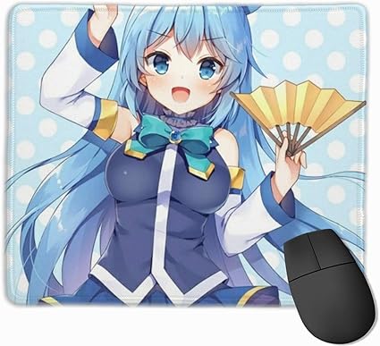 Amazon マウスパッド この素晴らしい世界に祝福を アクア 可愛い おしゃれ 携帯 25x 30cm ラバーマウスパッド デスクトップ ノートブックマウスマット 北欧 仕事とゲーム用 ゲーミングマウスパッド ゲーミング キーボードパッド 防水 ズレない かっこいい アニメ 滑り