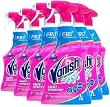 Vanish Oxi Action Professional Carpet & Upholstery Cleaner 1L Pack of 6