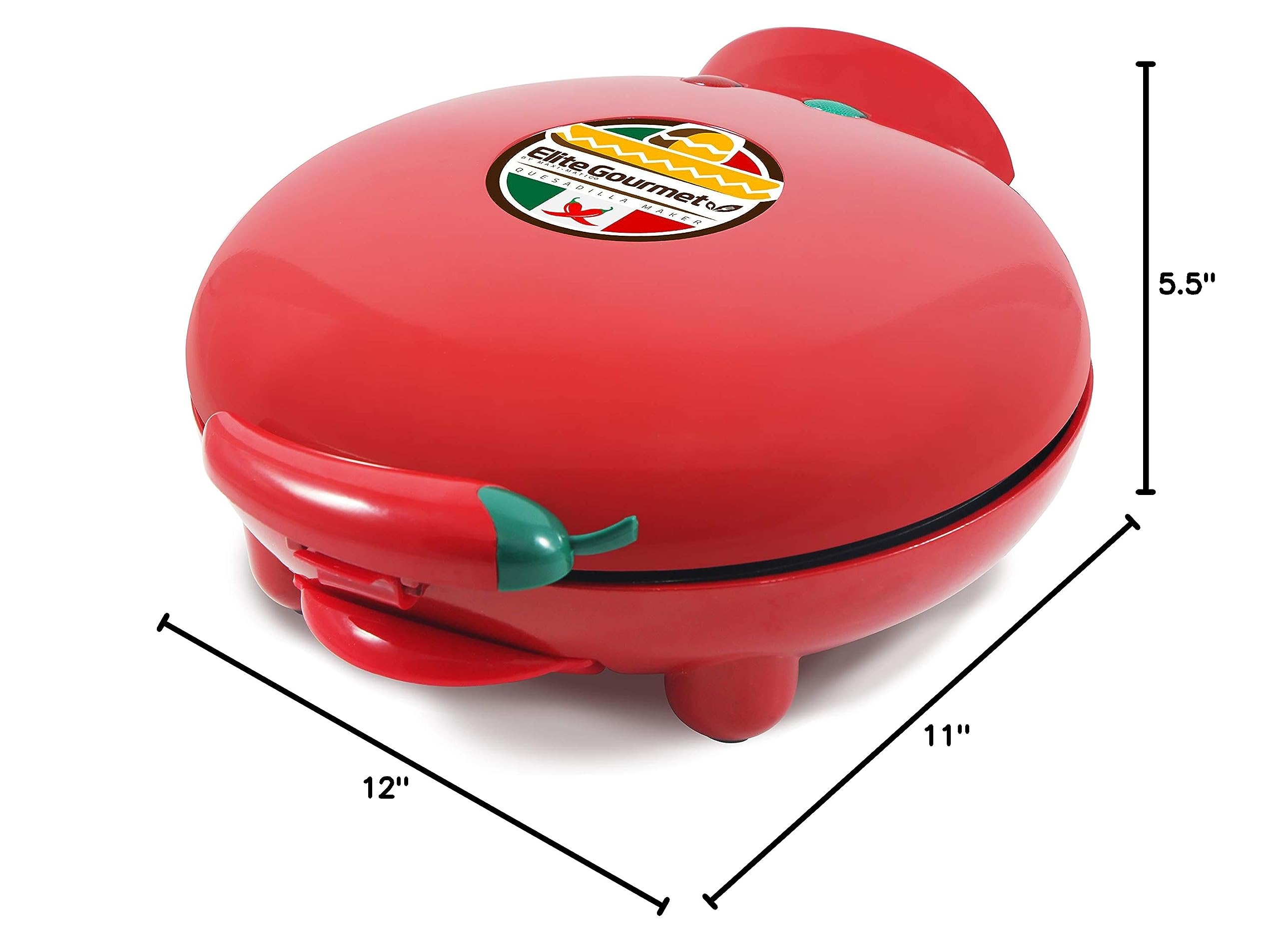 Elite Gourmet EQD-413 Electric Non-Stick 8