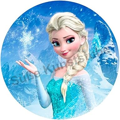 Tortenaufleger Eiskönigin Elsa Ø 20 cm
