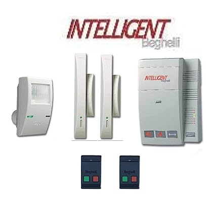 Beghelli beg8224 Kit Intelligent Central Radio 3511 de Pared inalámbrica + Detector Infrarrojo volumétrico 8154 +