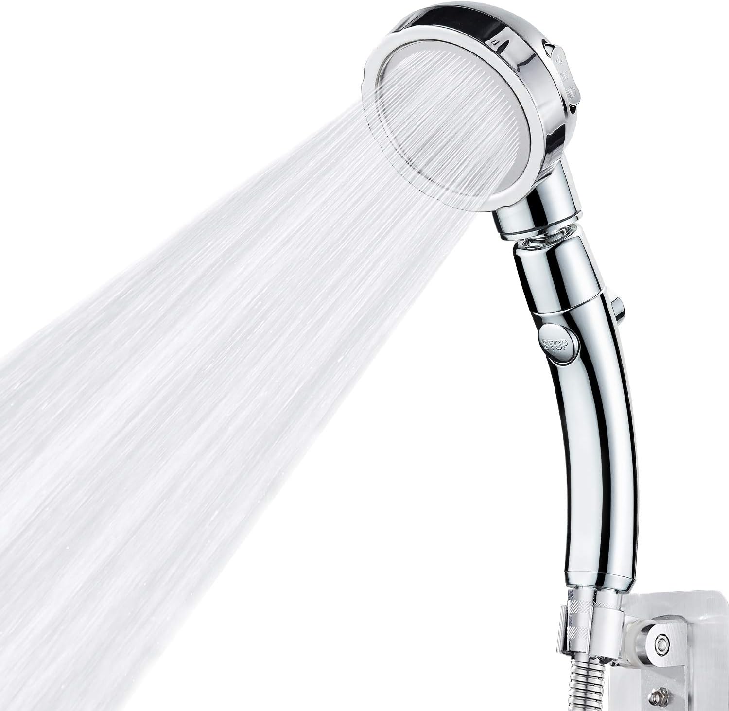 Musurjoy Shower High Pressure Handheld Shower Head With On Off