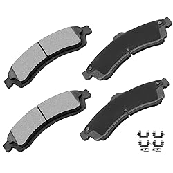 cciyu D882 Front Semi-Metallic Disc Brake Pads Kit