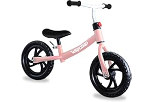 Weychan Toddler Balance Bike 2 Year Old, Lightweight Adjustable Toddler Bike, Balance Bike for 3 4 5 Year Old Boys, No Pedal Bikes for Kids, Age 18 Months to 5 Years Old