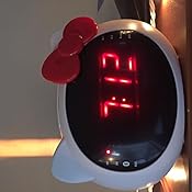 Amazon.com: iHome Hello Kitty Bluetooth Dual Alarm Clock ...