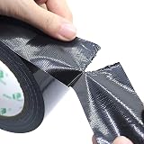 BOMEI PACK Black Duct Tape 3 Rolls 48mm x 32m Reinforced Cloth Water Resistant view 4