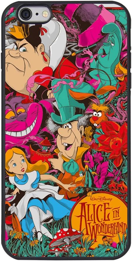 Alice in Wonderland iPhone 6 plus Case,Alice in Wonderland Cell Phone Case for iPhone 6 plus/6s plus 5.5" TPU Case