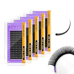 NAGARAKU 5 Trays Eyelash Extensions Individual