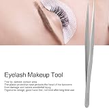 Fybida Stainless Steel Curve Tip Tweezers for Eyelash Extensions Crafts Nails view 6