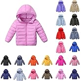 Kids Winter Coat Girls Puffer Jacket Baby Warm Winter Coats Boys Packable Outerwear for School and Outdoor Activities