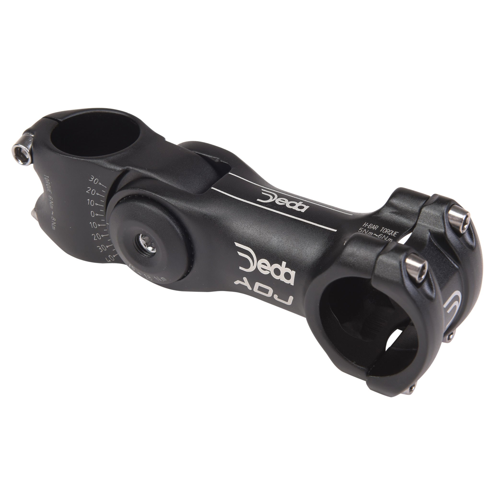 Deda Elementi Men's Adjustable Stem, Black, 110mm UK