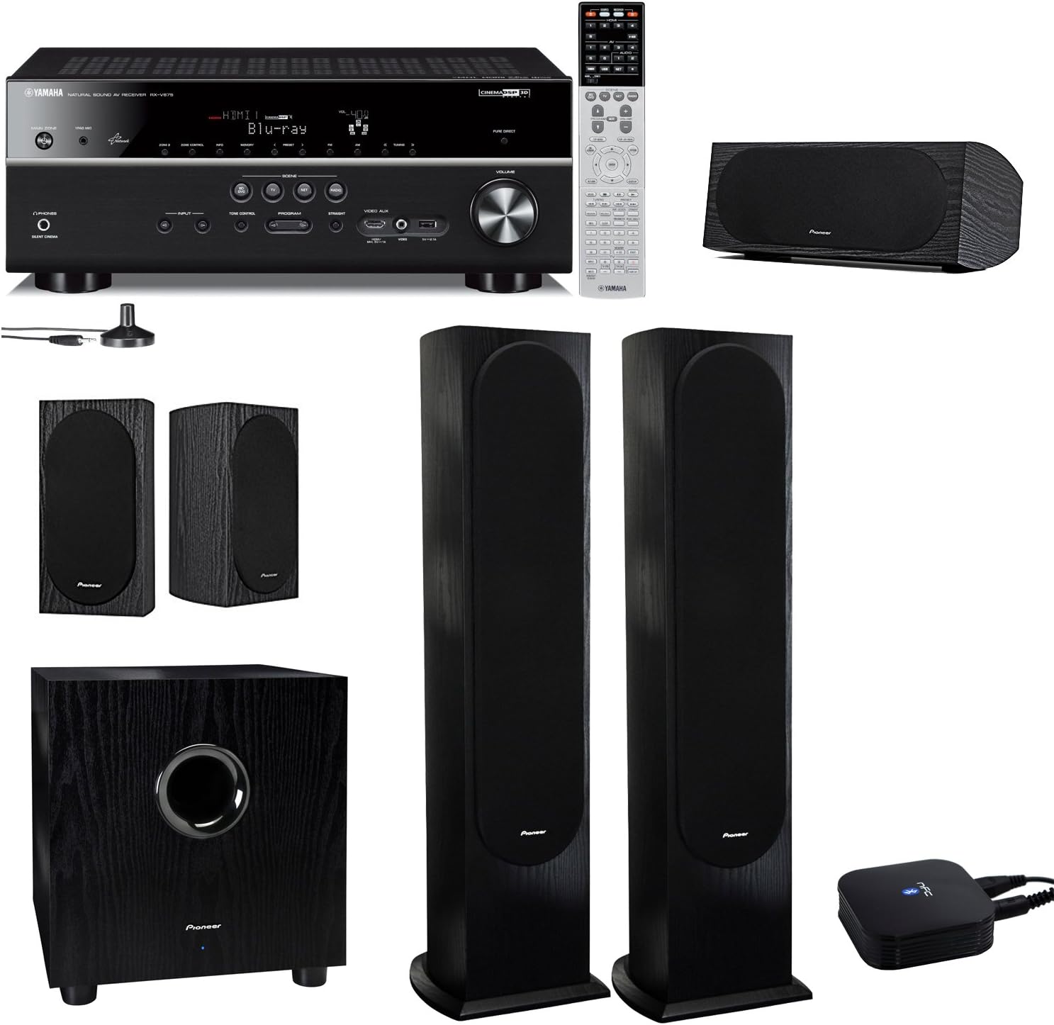 pioneer 7.2 speakers