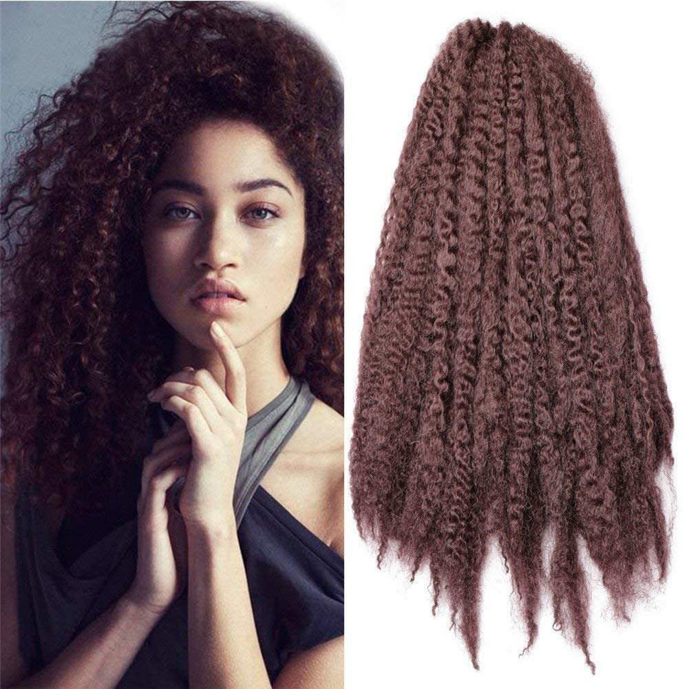 Amazon Com Wanya Afro Marley Twist Braiding Braids Hair 3 Packs