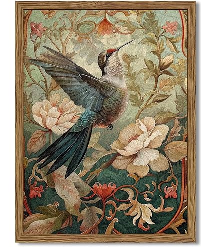 Amazon.com: Derstine - The Owl and the Pussycat 26x26 Framed Art