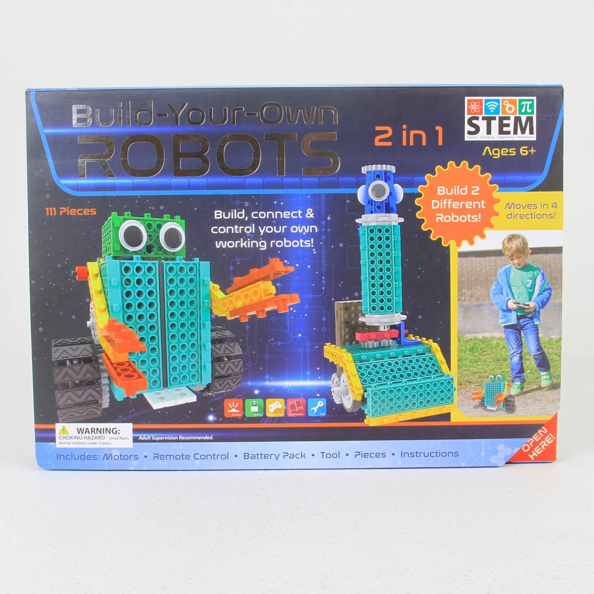 stem build your own robot