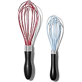 OXO Good Grips 2-Piece Silicone Whisk Set