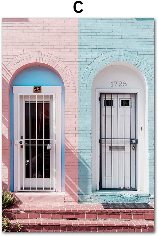 Bassloy Lienzo Decorativo Para Pared Diseno De Casa De Playa