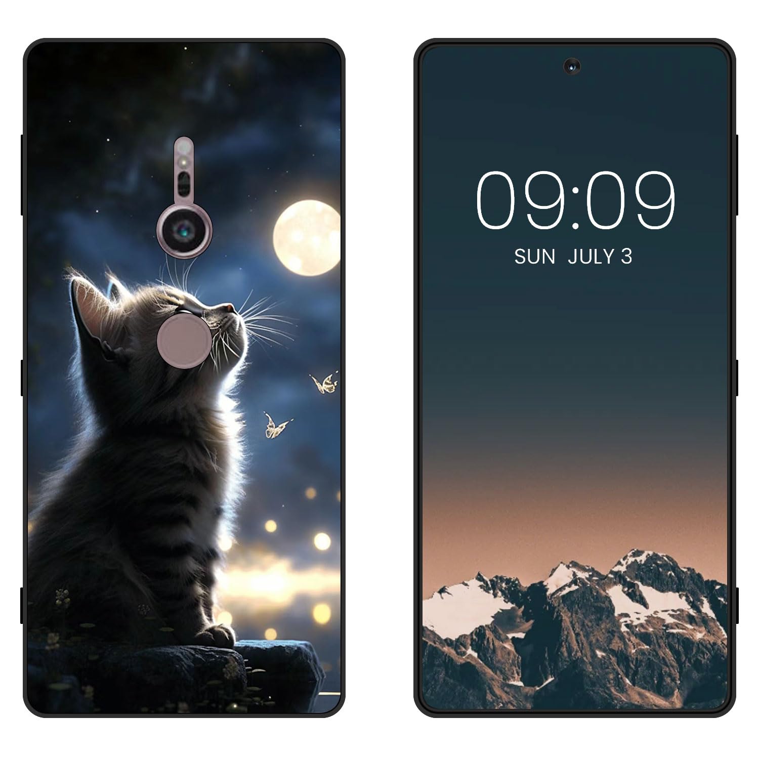 WUACYEAMING for Sony Xperia XZ2 Cute Case,Soft