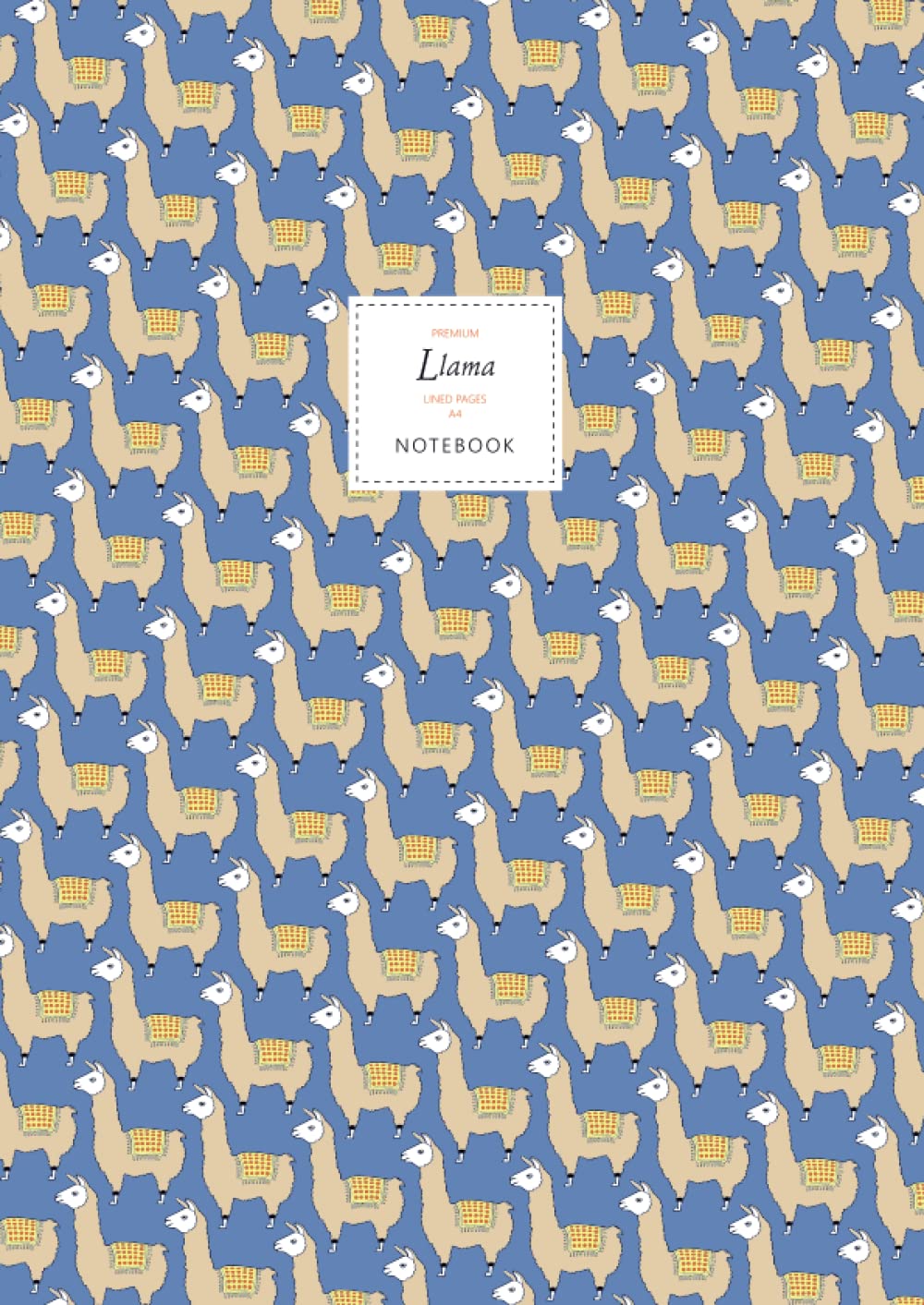 Llama Notebook - Lined Pages - A4 - Premium: (Purple Edition) Fun notebook 192 lined pages (A4 / 8.27x11.69 inches / 21x29.7cm)