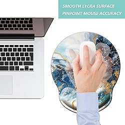 Mouse Pad with Wrist Support, Ergonomic Mouse Pad