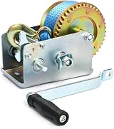 FreeTec 2500 lbs Manual Hand Winch with 10m Strap for Trailer Boat Caravan view 9