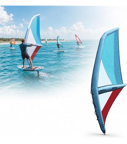 Amazon.com: ZXSYYDS Inflatable Hydrofoil Board,Handheld Surf Sail