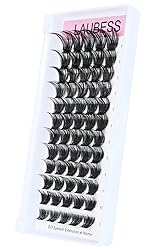 Cluster Lashes Mixed Length Individual Lashes D