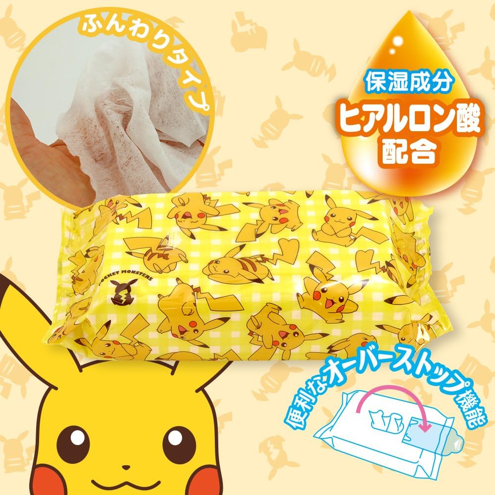 Amazon ポケモン 水99 9 ウェットティッシュ 80枚 3個 純水ベビーケア ウェットティッシュ