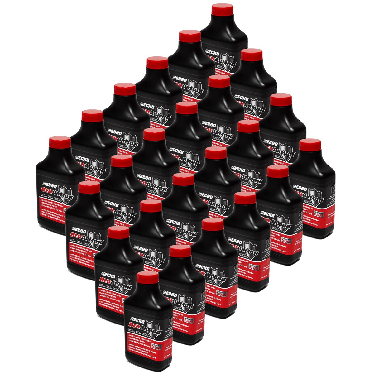 Echo 24PK Genuine OEM Red Armor 2 Cycle Oil 2.5 Gallon Mix 50:1 6550025 6.4oz