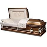 RestInPower Steel/Satin Sierra Casket - Enduring