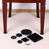 Ezprotekt 5 Inch Square Carpet Furniture Sliders Reusable Mover Set view 3