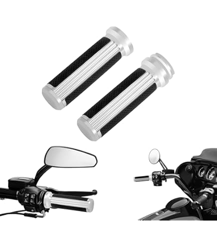 Arlen Ness - 07-321 - Fusion Series Grips, Smooth - Black