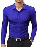 Lion Nardo Stretch Mens Dress Shirts Long Sleeve