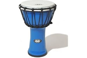 GMP Colourful 7"x12" Composite Djembe (Blue, 7")