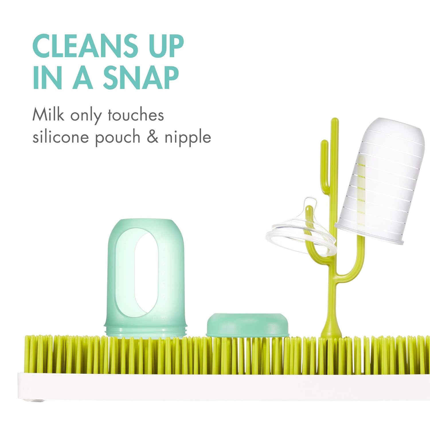 Boon NURSH Reusable Silicone Pouch Bottles, 8 Ounce (Pack of 3) : Baby