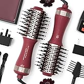Gifts for Womans-Dual Voltage Hair Dryer Brush,Travel Hair Dryer,Dual Voltage Blow Hair Dryer Brush,European Blow Hair Dryer,110~240V Mini Portable Size for International Travel
