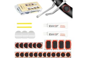 DN DENNOV Bike Tire Lever, Premium Carbon Steel Bike Tyre Levers Spoon Portable Bicycle Tire Levers Tyre Spoon Iron Changing Tool, High Strength Bike